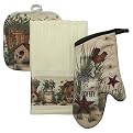Country Garden 3-pc. Kitchen Textile Set