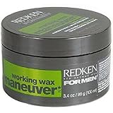 Redken For Men Maneuver, Working Wax, 3.4-Ounces  (Pack of 2)