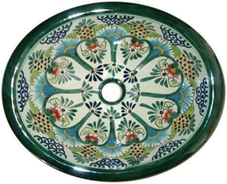 Custom Talavera Mexican Handpainted Sink