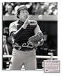Gary Carter New York Mets MLB Hand Signed 8x10 Photograph Catching Black and White