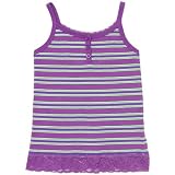lace-trimmed tank
