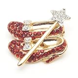 Red Shoes & Wand Brooch||AFTLE