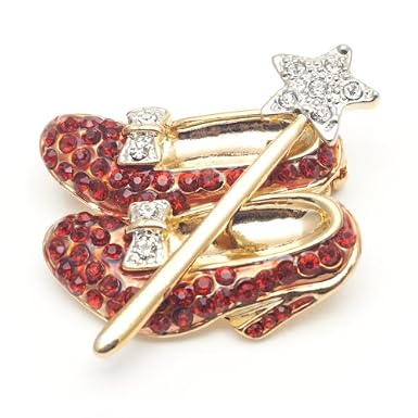 Red Shoes & Wand Brooch||AFTLE