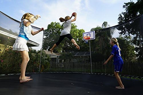 Trampoline Basketball Hoop (Straight Vertical or Horizontal Poles)