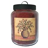 Goose Creek 16-Ounce Fruitwood Jar Candle with Primitive Vase Folk Art