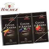 Hachez 3 Bar Sampler Pack 77% Cocoa D'Arriba