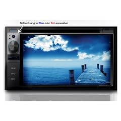 Tristan Auron BT2D6501 Autoradio Bluetooth Touchscreen Doppel Din USB MP3 SD-Slot