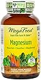 MegaFood - Magnesium, Supports the Health of the Heart & Nervous System, 90 Tablets (Premium Packaging)