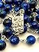 Soul Shop Deep Sea Blue Rosary - Ocean-Inspired Christian/Catholic Gift Prayer Beads in Nondenominational Gift Box - Rosario Azul