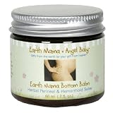 Earth Mama-Angel Baby Earth Mama Bottom Balm, 2 fl oz (60 ml) (Pack of 2)