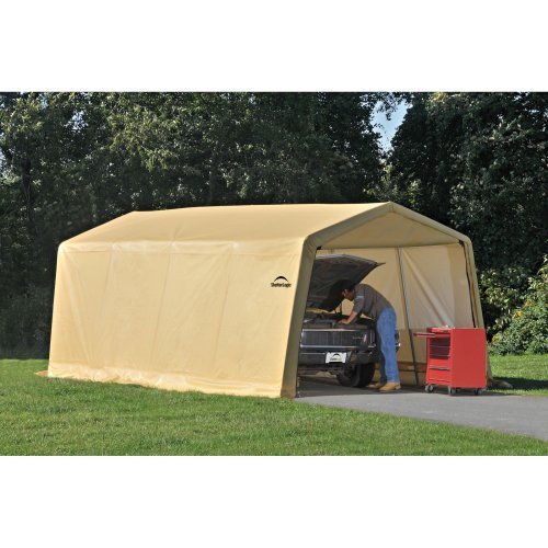 ShelterLogic 10 x 20- Feet New Auto Shelter,Tan