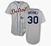 Magglio Ordonez Detroit Tigers Authentic Road Jersey, With #30 (Size 54 or 56) from Majestic Athleti