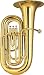 Musical Instruments : Amati ABB 223 Series 3-Valve 3/4 BBb Tuba, Lacquer