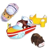 Zhu Zhu Pets Hamster Scoodles Plus Boat & Dock with Sailor Outfit (Hamster Included!)