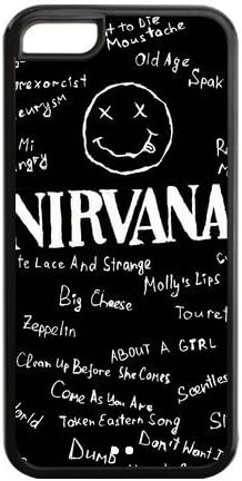 Nirvana, Custom Back Cover Protector TPU For iphone 5c, iphone 5c Case