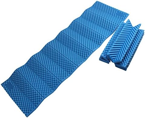 Sundick Foldable Outdoor Cushion Moistureproof Mattress Camping Pad Mat(Blue)