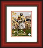 Framed Dawan Landry Georgia Tech Yellow Jackets Photo - Cherry Double Mat