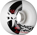 Bones Wheels "Standard" Street Tech Formula Skateboard Wheels (Set of 4) Multiple Sizes