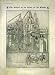 Chapel Order Thistle Chanler Building Old Print 1911