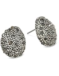Kenneth Cole New York "Urban Marcasite" Pave Stud Earrings