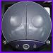 Ladybug Limited Edition Purple for Ipod or Iphone Portable Speaker Dock with built in subwoofer to listen and Charge with usb connection and remote control and tote bag.