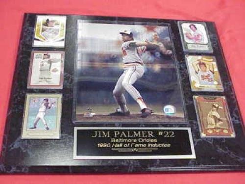Jim Palmer 6 Card Collector Plaque