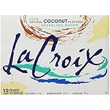 Lacroix Sparkling Water, Coconut, 12 Count