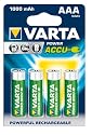 Varta 56763 AAA Micro Akku (1000 mAh, 4er Blister)