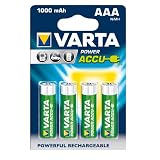 Varta 56763 AAA Micro Akku (1000 mAh, 4er Blister)von "Varta"