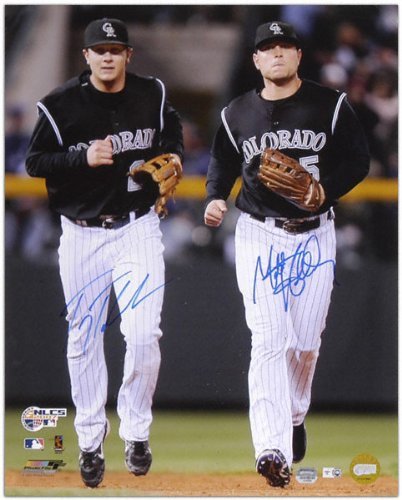 Matt Holliday and Troy Tulowitzki Colorado Rockies Dual Autographed 16x20 Photograph