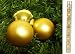 Produkt-Bild: 12 Glas Weihnachtskugeln Christbaumkugeln Weihnachtsbaumkugelnm in Farbe gold