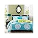 Intelligent Design Tanya 4 Piece Comforter Set, Twin/Twin X-Large, Blue