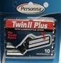 50 Twin II Plus Razor blades with Lubricating Stip for Gillette Trac 2 (Trac II) razor!