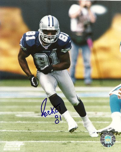 RAGHIB ISMAIL,ROCKET ISMAIL,DALLAS COWBOYS,NOTRE DAME,SIGNED,AUTOGRAPHED,8X10 PHOTO,COA, RARE HARD PHOTO TO FIND
