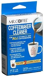 Mr. Coffee Coffeemaker Cleaner for All Automatic Drip Coffeemakers, 2-Ounce Box (Pack of 9)