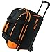Elite Bowling Basic Double Roller Bowling Bag (Black/Orange)