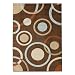 Home Circles Rug - Burke Brown (63x90