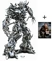 *FAN PACK* - MEGATRON (TRANSFORMERS) - LIFESIZE CARDBOARD CUTOUT / STANDEE / STANDUP (Height 176cm) - Transformers Decepticon - INCLUDES 8x10" (25x20cm) STAR PHOTO - FAN PACK #26