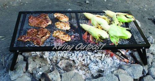 Lumberjack Over Fire Grill - 18x36