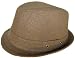 Christys Crown Stingy Micro Brim Fedora Crease Top Linen Burlap Trilby Hat