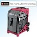 Zuca Sport Bundle With Hot Pink Frame & Techno Silver Ballistic Nylon Insert Bag
