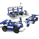 Best-Lock 330pc Blue Racing Cars