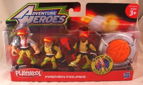 Playskool Adventure Heroes Firemen Figures