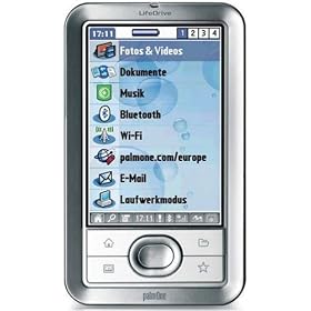 Palm LifeDrive Mobile Manager - Palm OS Garnet 5.4 - XScale 416 MHz - ROM: 16 MB - HD: 4 GB 3.8" TFT ( 320 x 480 ) - IrDA, Bluetooth, 802.11b - silver
