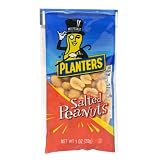 Planters Peanuts, Salted, 1-Ounce Single Serve Packages (Pack of 72)