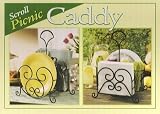 Scroll Wrought Iron Picnic Caddy