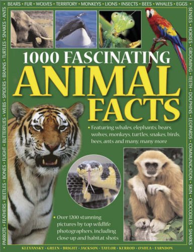 City Travel Guides Discounted  Books : 1000 Fascinating Animal Facts