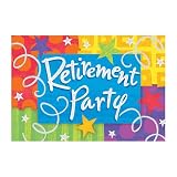 Happy Retirement Invitations 8ct