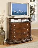 TV Chest in Marble Top of Palace Collection by Homelegance