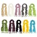 Elegant Solid Color Fringe Scarf - Different Colors Available